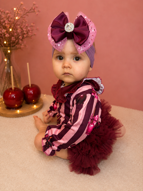 Toffee Apple Tutu Romper Set