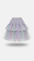 Tulle Bow Headband With Ribbon Tails